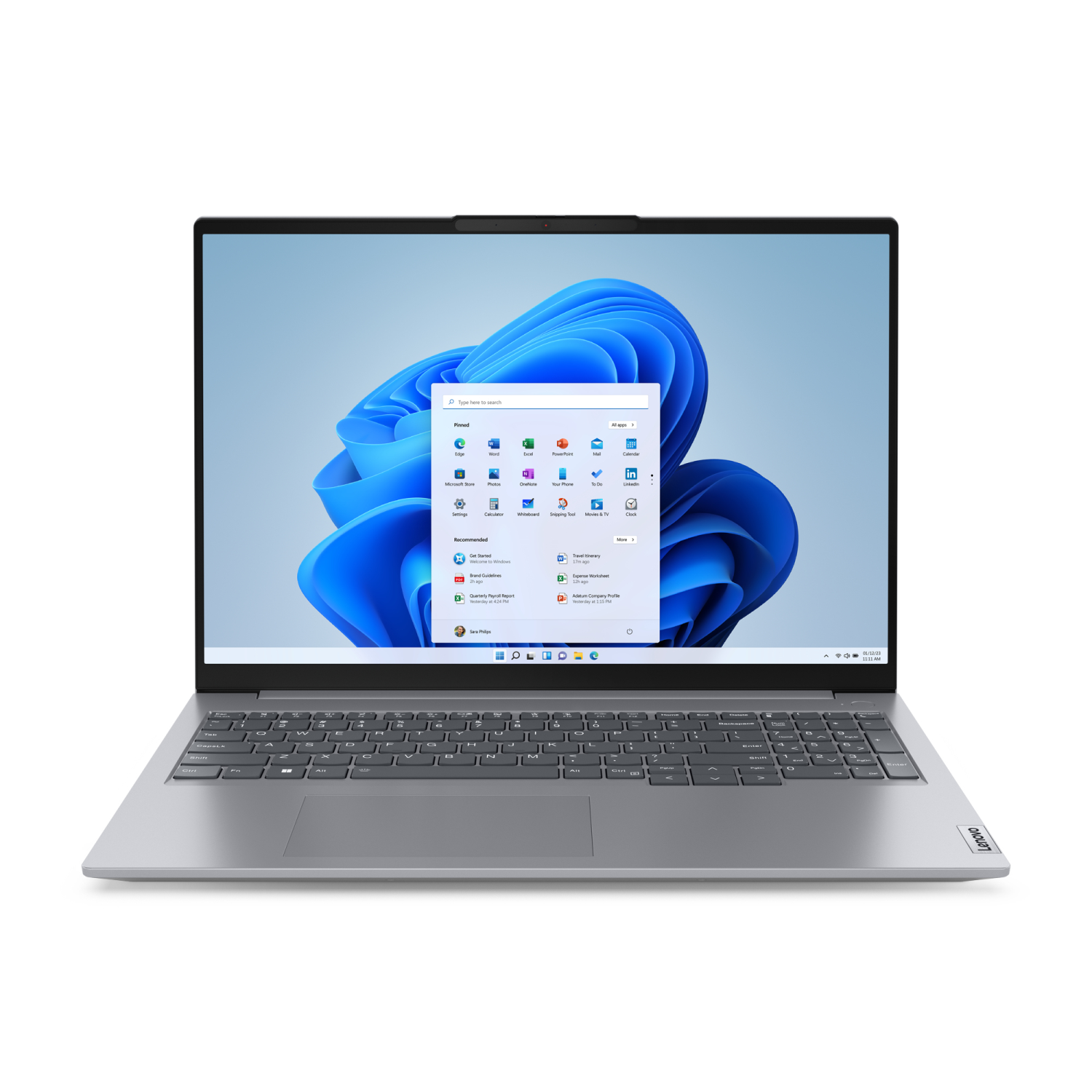 Lenovo 7330U Laptops - 16 Inches - 16GB - Grey