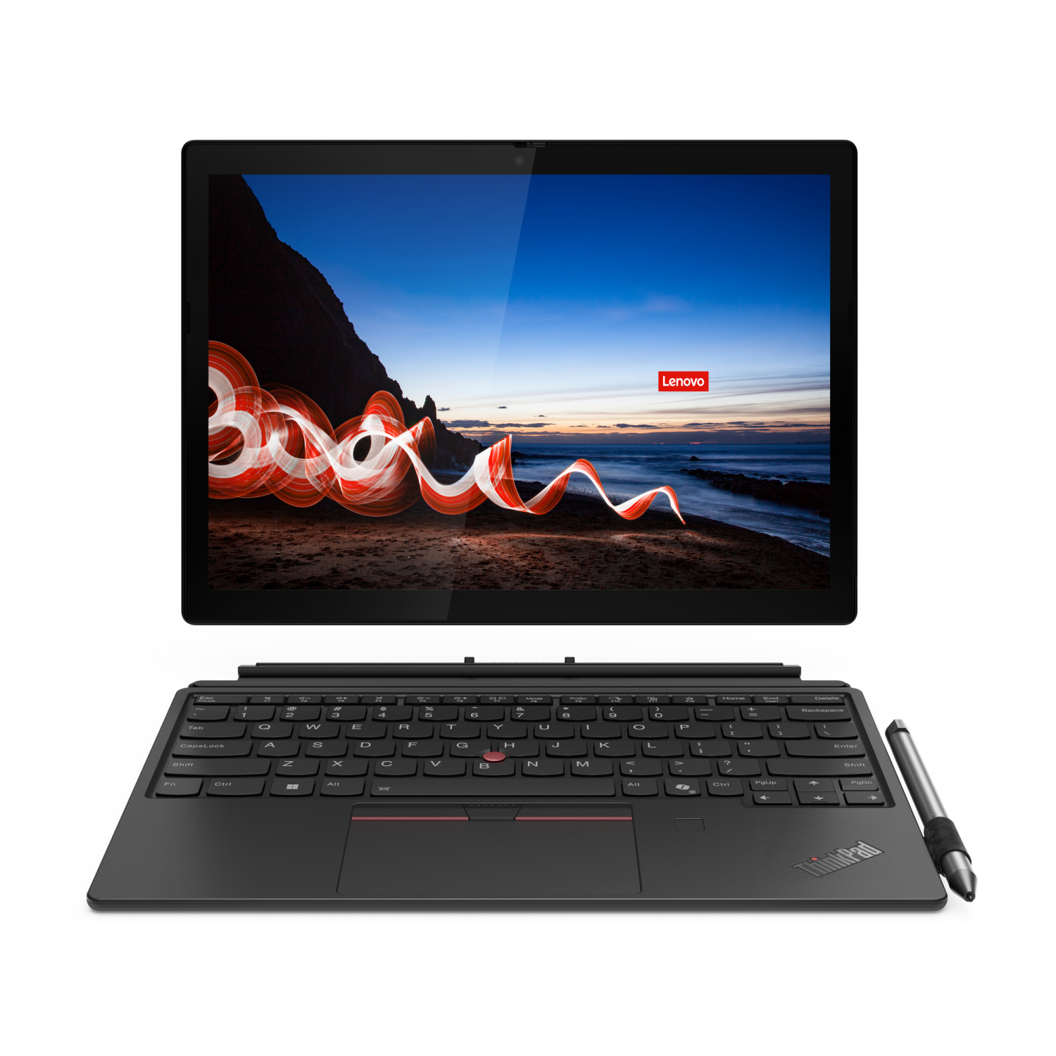 Lenovo ThinkPad X12 Detachable Gen 2 Copilot+ PC Intel Core Ultra 5 134U Hybrid (2-in-1) 31.2 cm (12.3") Touchscreen Full HD+ 16 GB LPDDR5x-SDRAM 256 GB SSD Wi-Fi 6E (802.11ax) Windows 11 Pro UK English Black