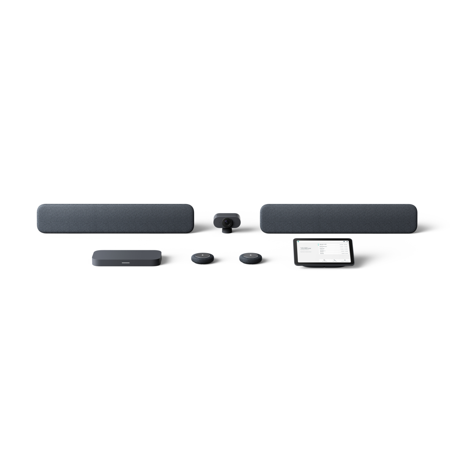 Lenovo Google Meet Series One - Gen 3 - Large Room Kit - video conferencing kit - with 3 Years Lenovo Premier Support - charcoal