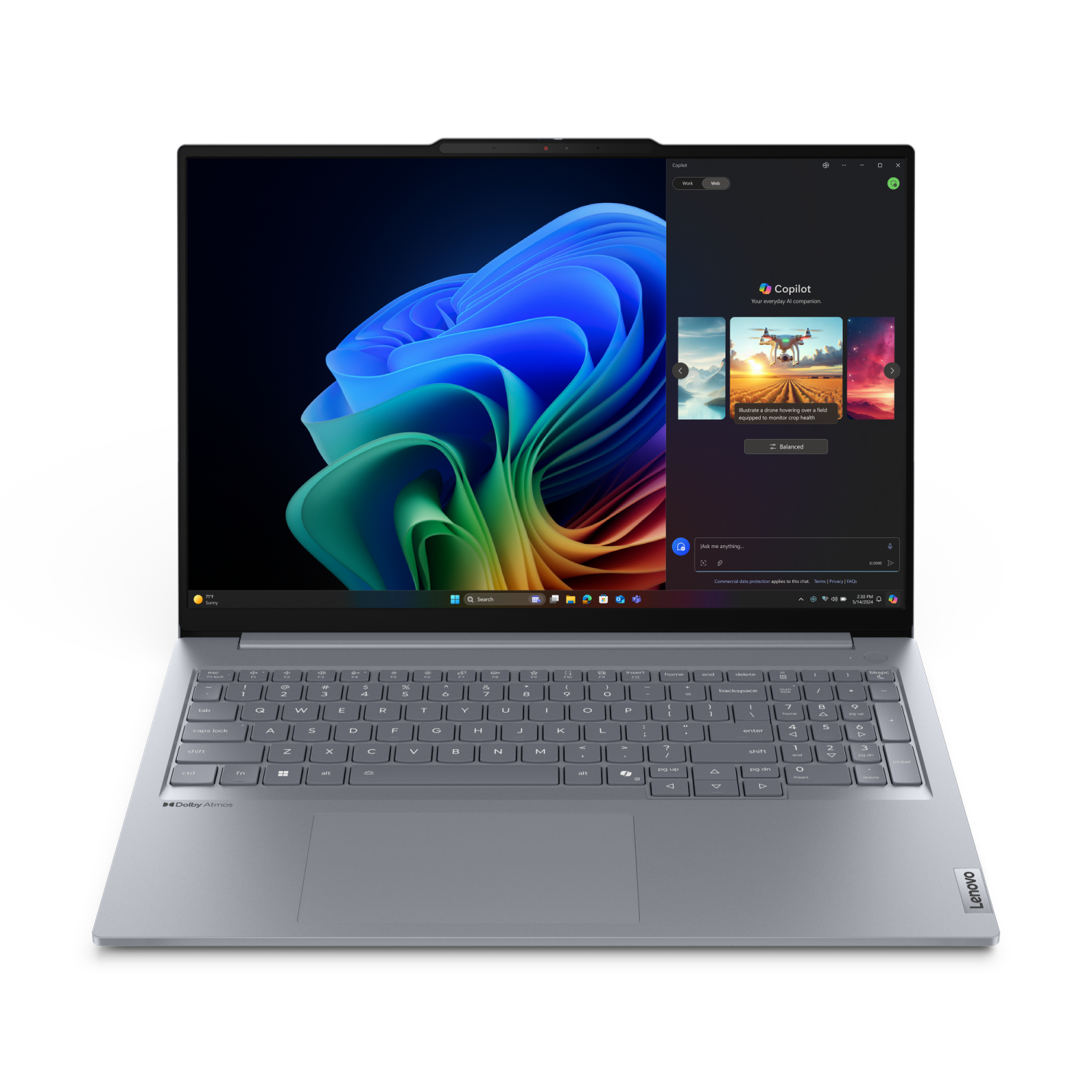 Lenovo X1P-42-100 Laptops - 16 Inches - 16GB - Grey