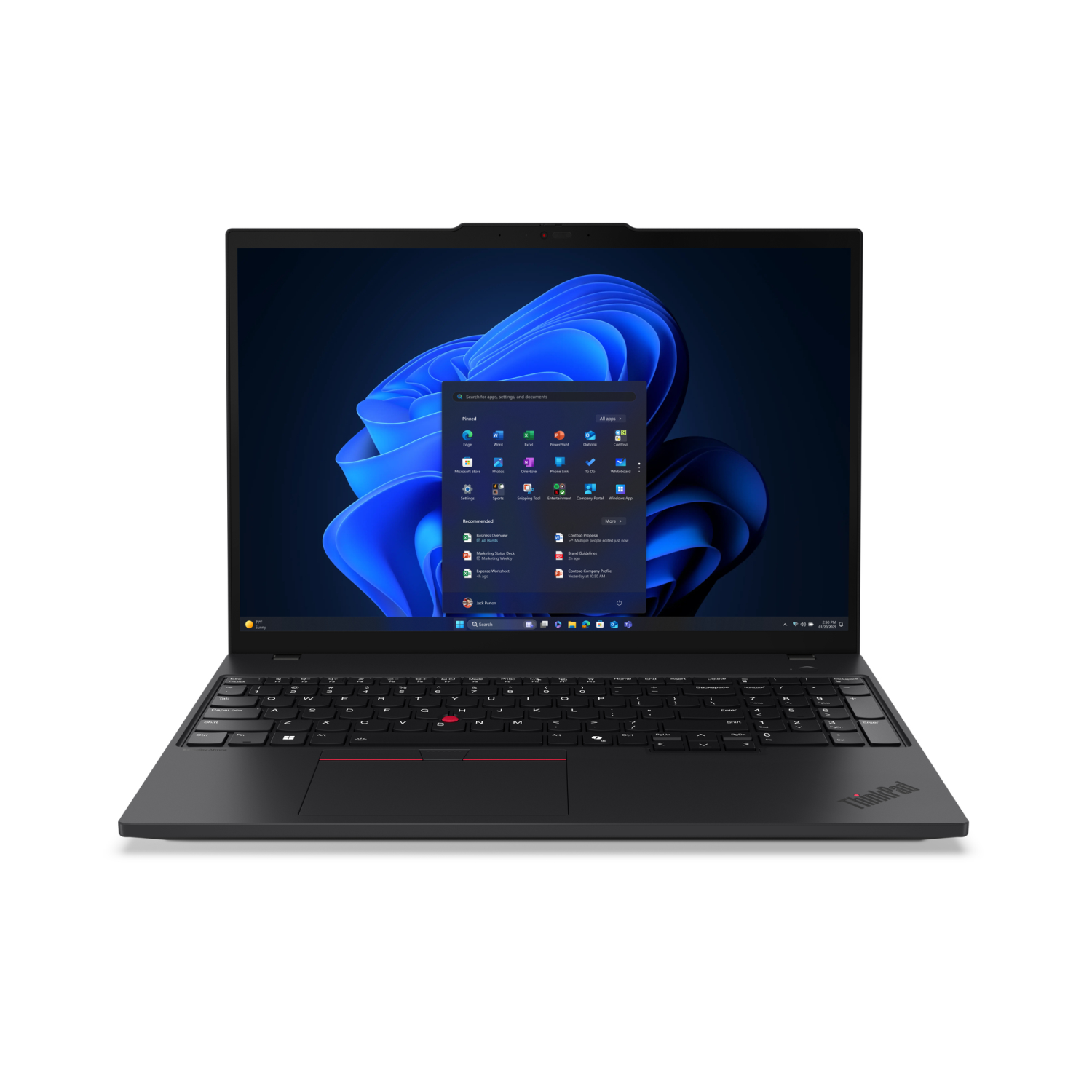 Lenovo 225U Laptops - 16 Inches - 16GB - Black