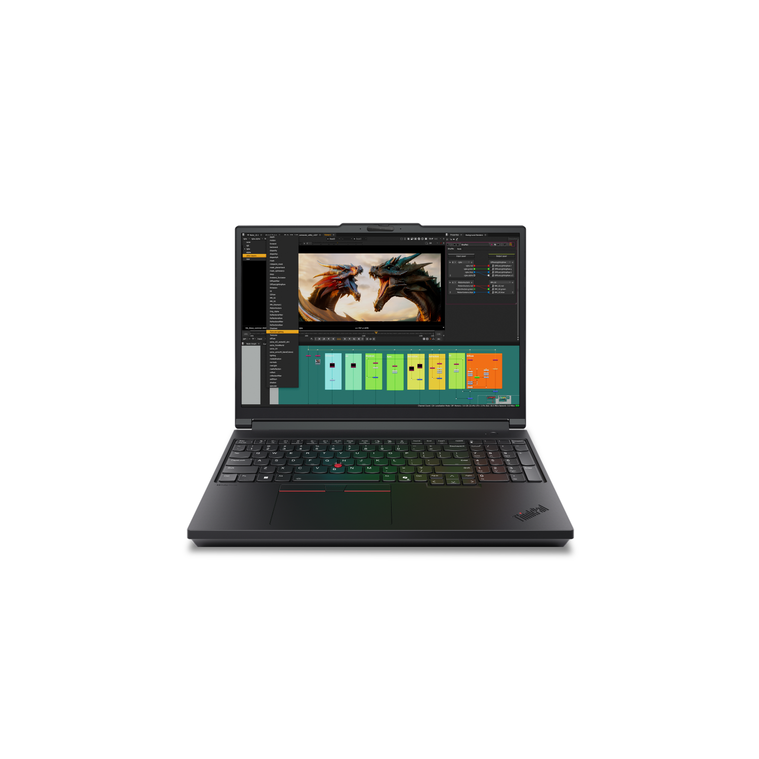Lenovo 265HX Laptops - 16 Inches - 32GB - Black