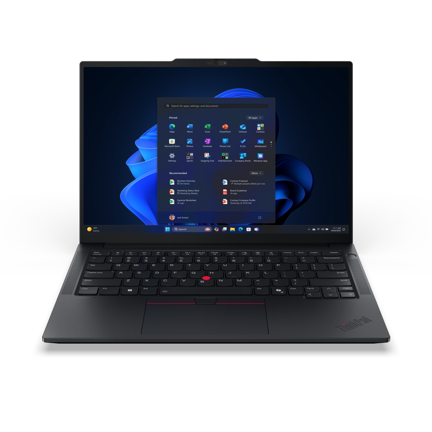 Lenovo 20GHz Laptops - 14 Inches - 16GB - Black
