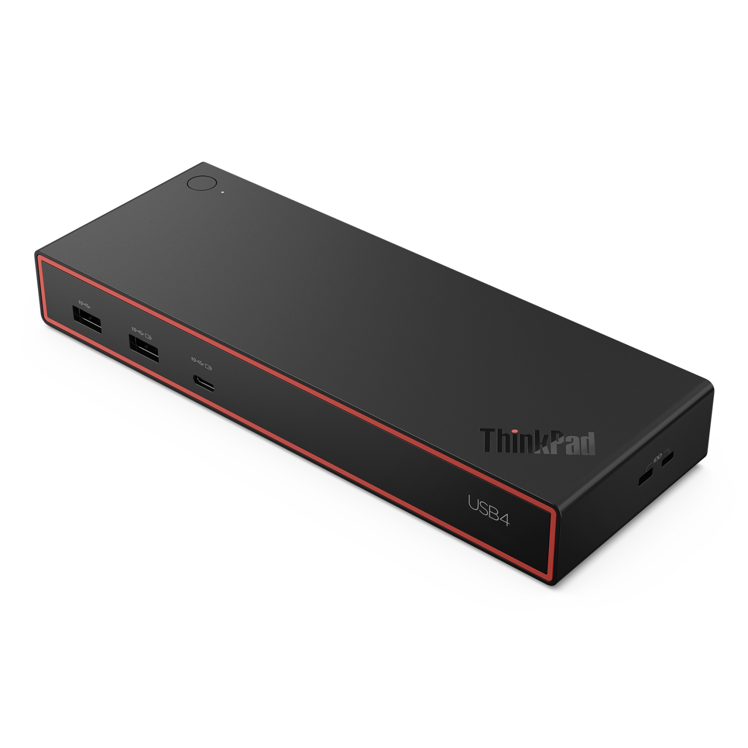 Lenovo USB4 Laptop Docks & Port Replicators - Black