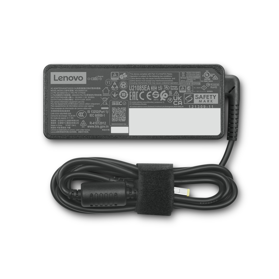 Lenovo 4X21J81444 Power Adapters & Inverters - Black