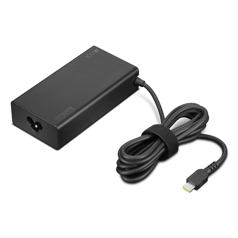 Lenovo 100W Power Adapters & Inverters - Black