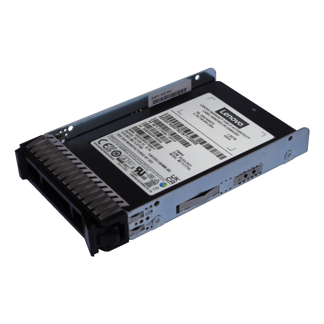 Lenovo - SSD - Mixed Use - 480 GB - hot-swap - 2.5" - SATA 6Gb/s