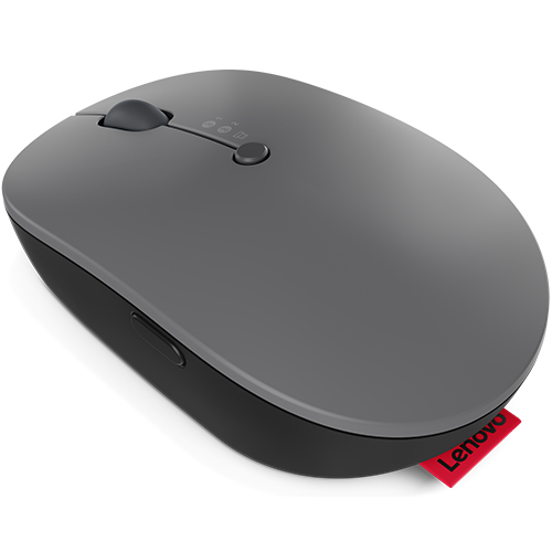 Lenovo Go Multi-Device mouse Ambidextrous RF Wireless + Bluetooth Optical 2400 DPI