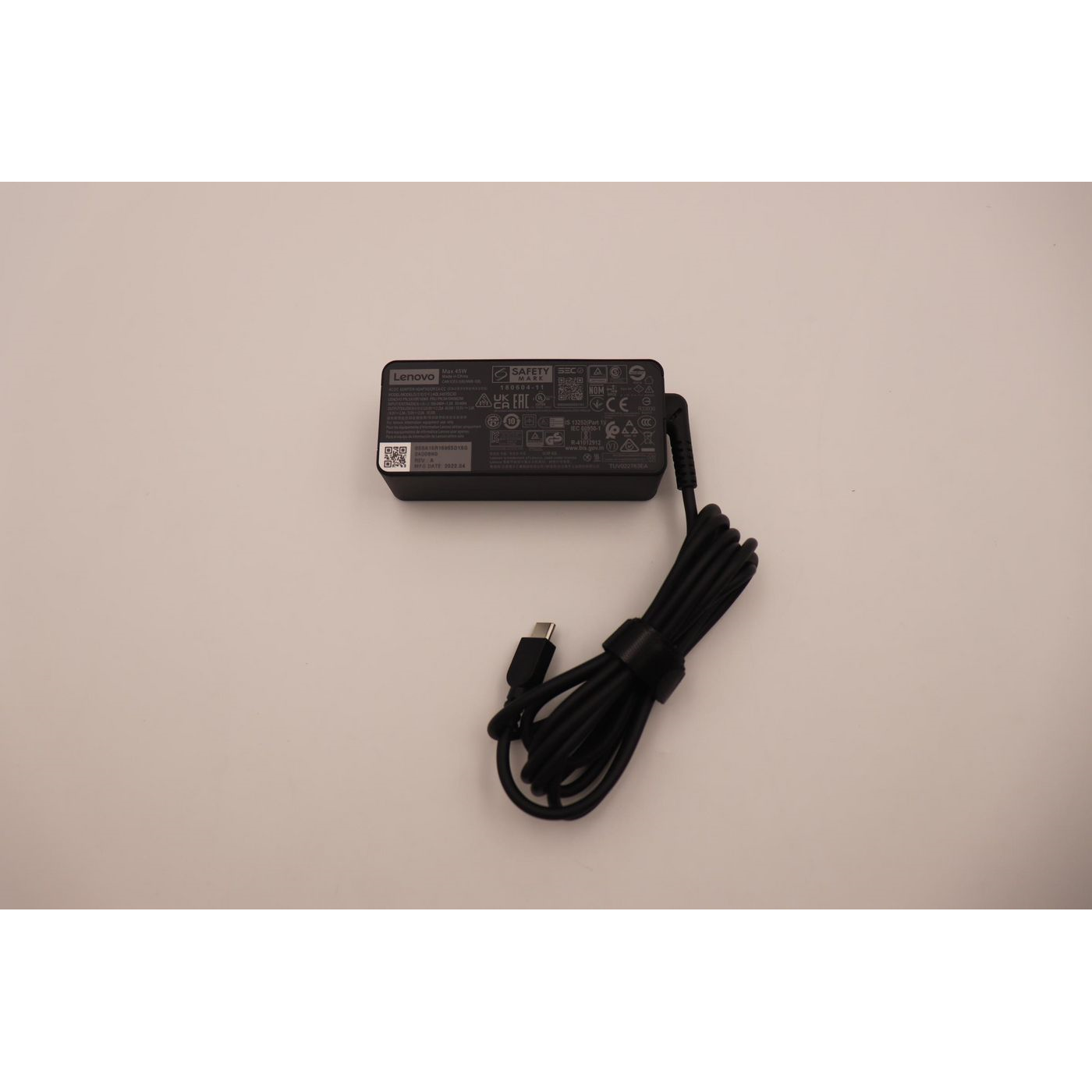 Lenovo AC_ADAPTER PD,45W,20/15/9/5V,3P,WW,DEL - Approx 1-3 working day lead.