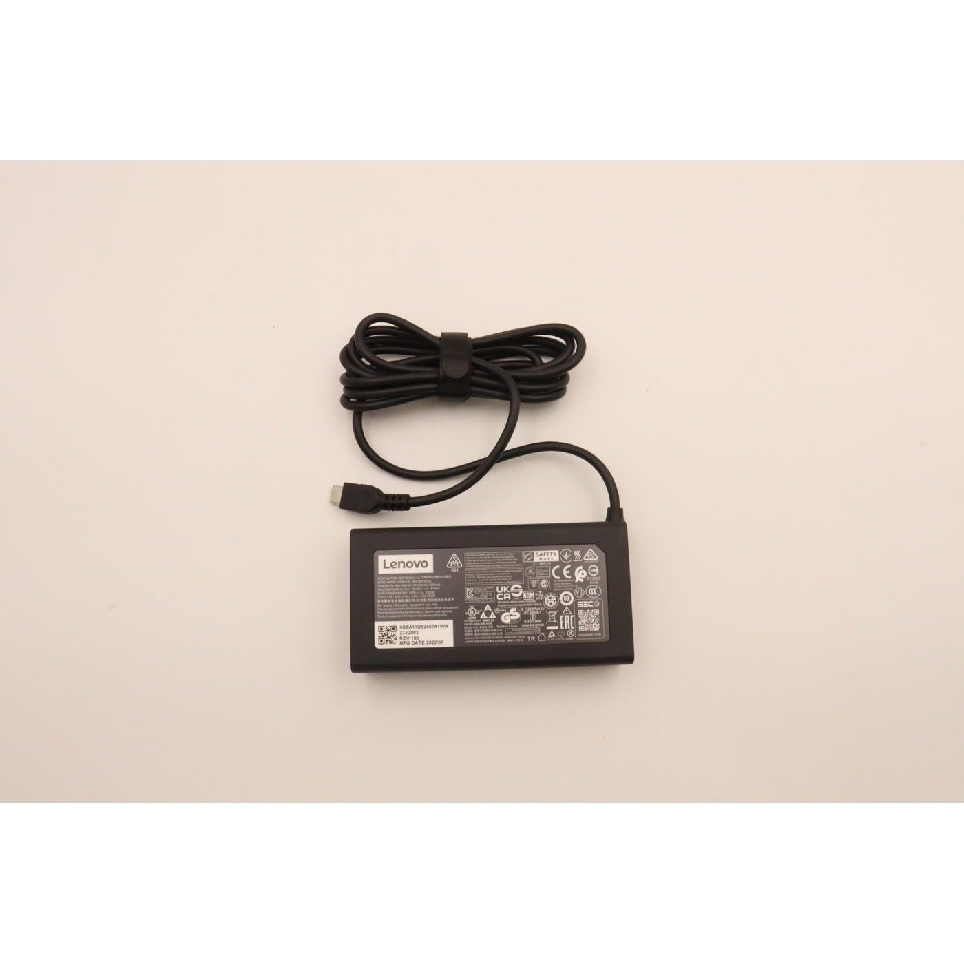 Lenovo AC_ADAPTER PD,100W,20/15/9/5V,3P,WW,ACB - Approx 1-3 working day lead.
