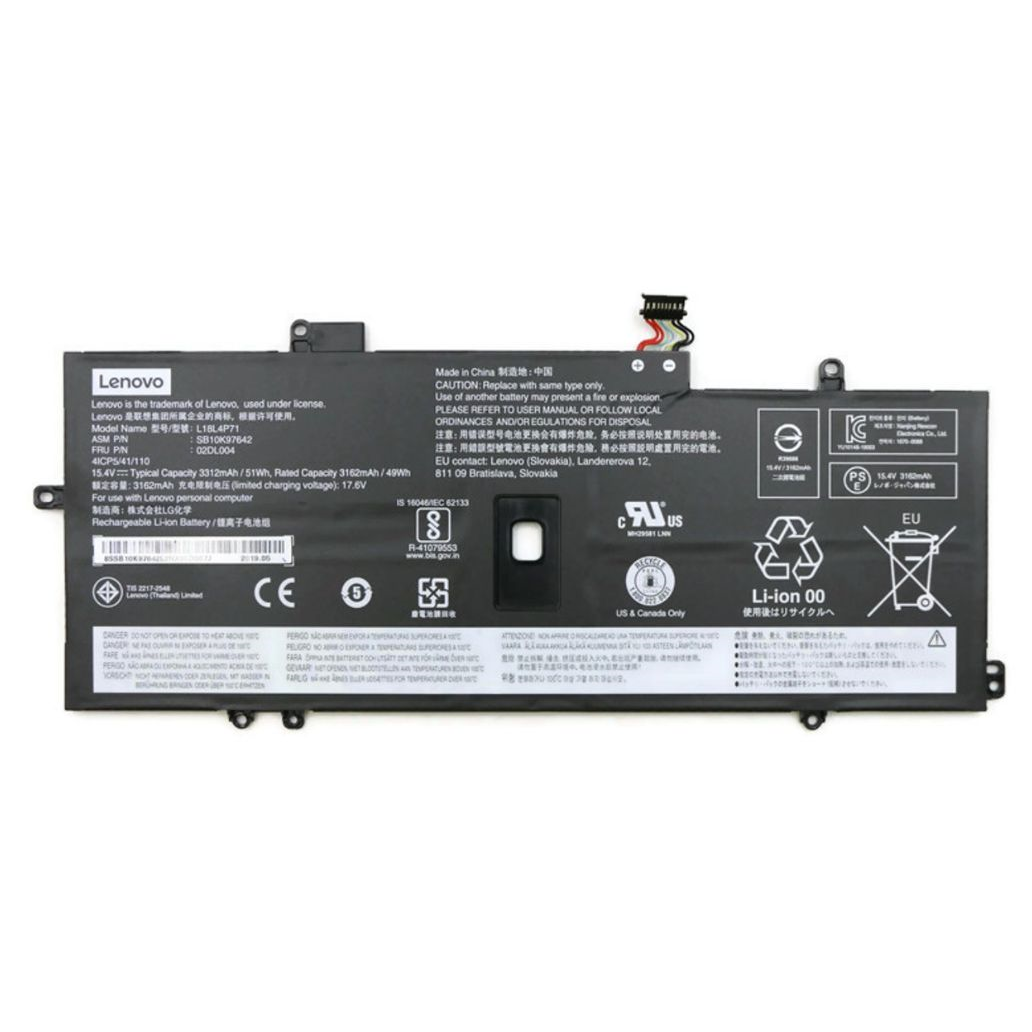 Lenovo Battery Internal, 4c, 51Wh, LiIon, LGC - Approx 1-3 working day lead.