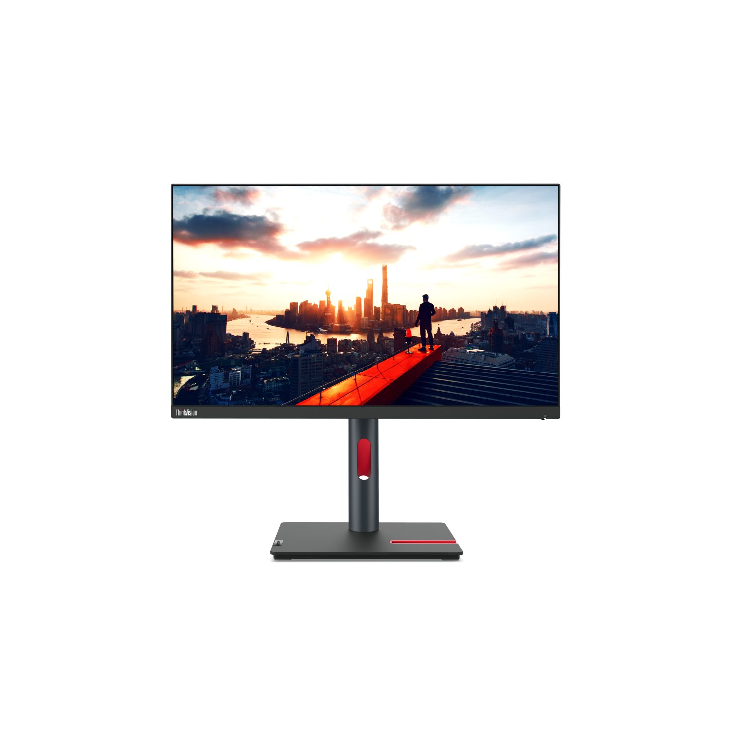 Lenovo P24h-30 Computer Monitors - 23.8 Inches - Black
