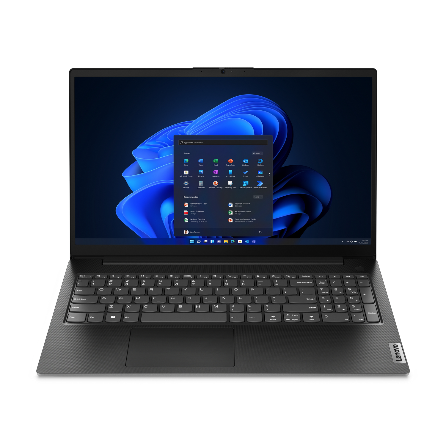 Lenovo 7520U Laptops - 15.6 Inches - 16GB - Black