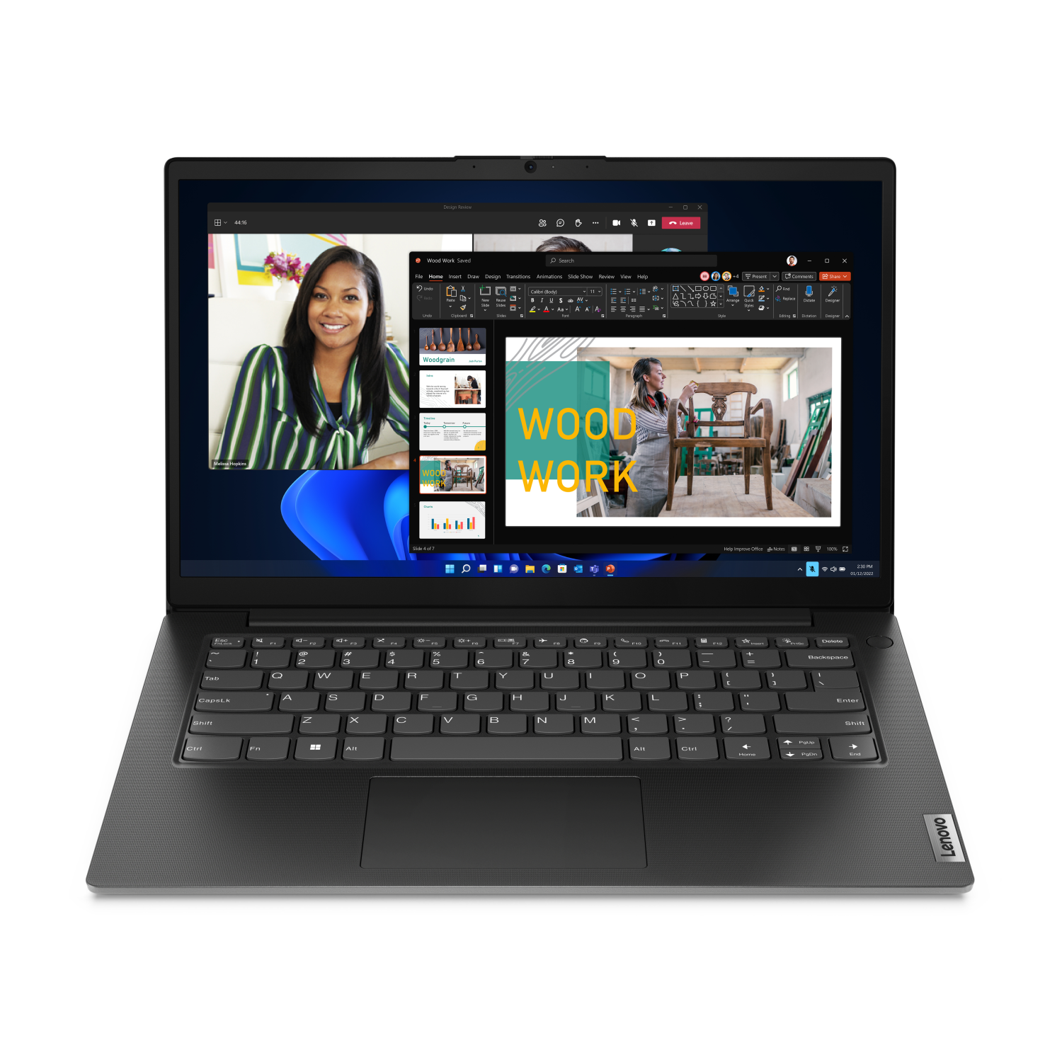 Lenovo R5-5500U Laptops - 14 Inches - 8GB - Black