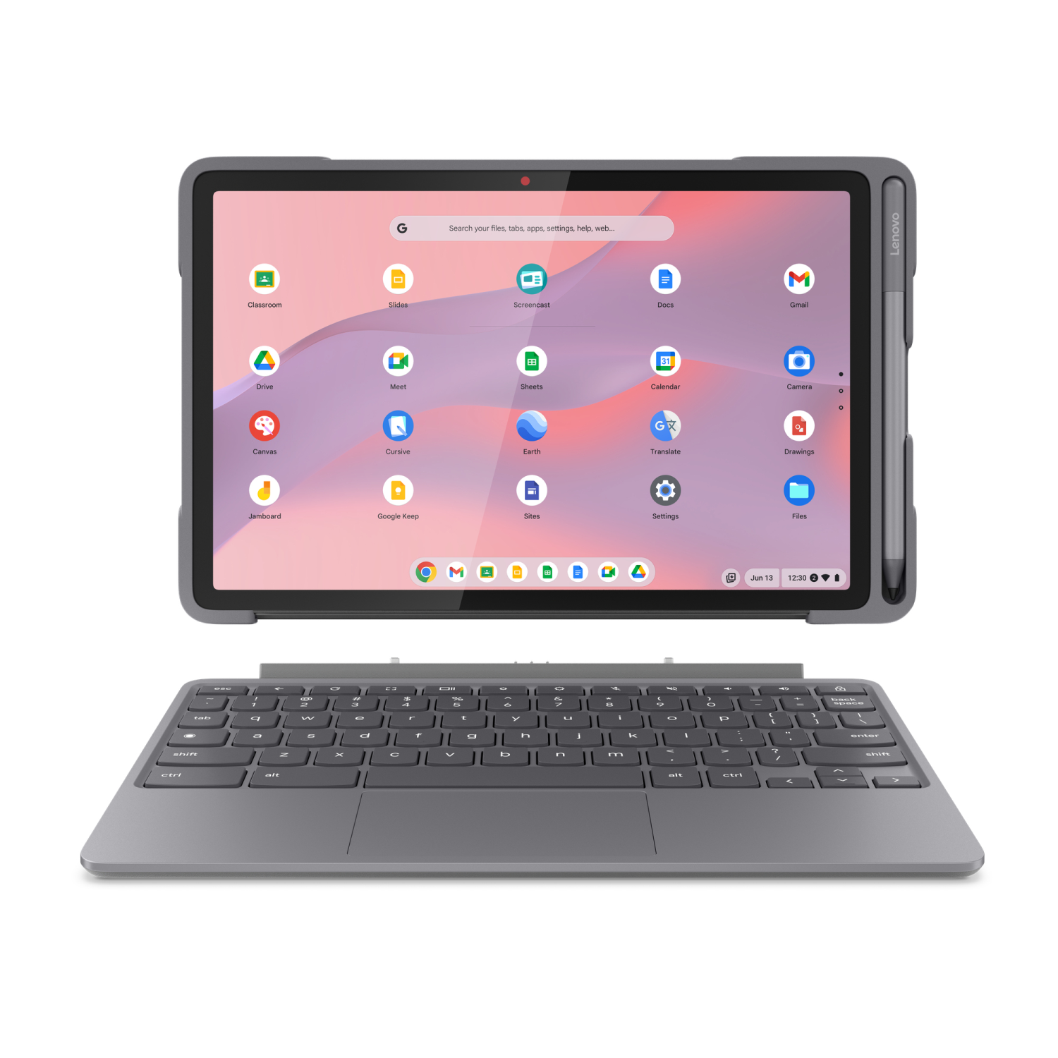 Lenovo 83HJ Chromebooks - 10.95 Inches - 8GB - Grey