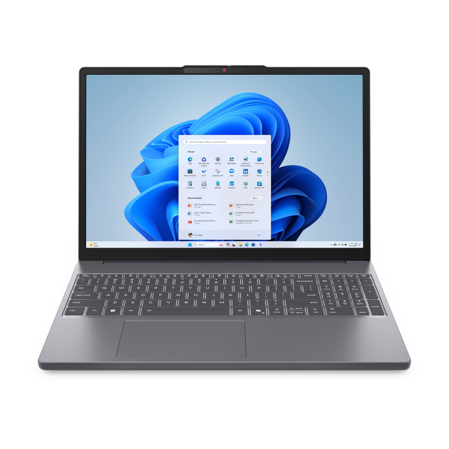 Lenovo 15ARP10 Laptops - 15.3 Inches - 24GB - Grey