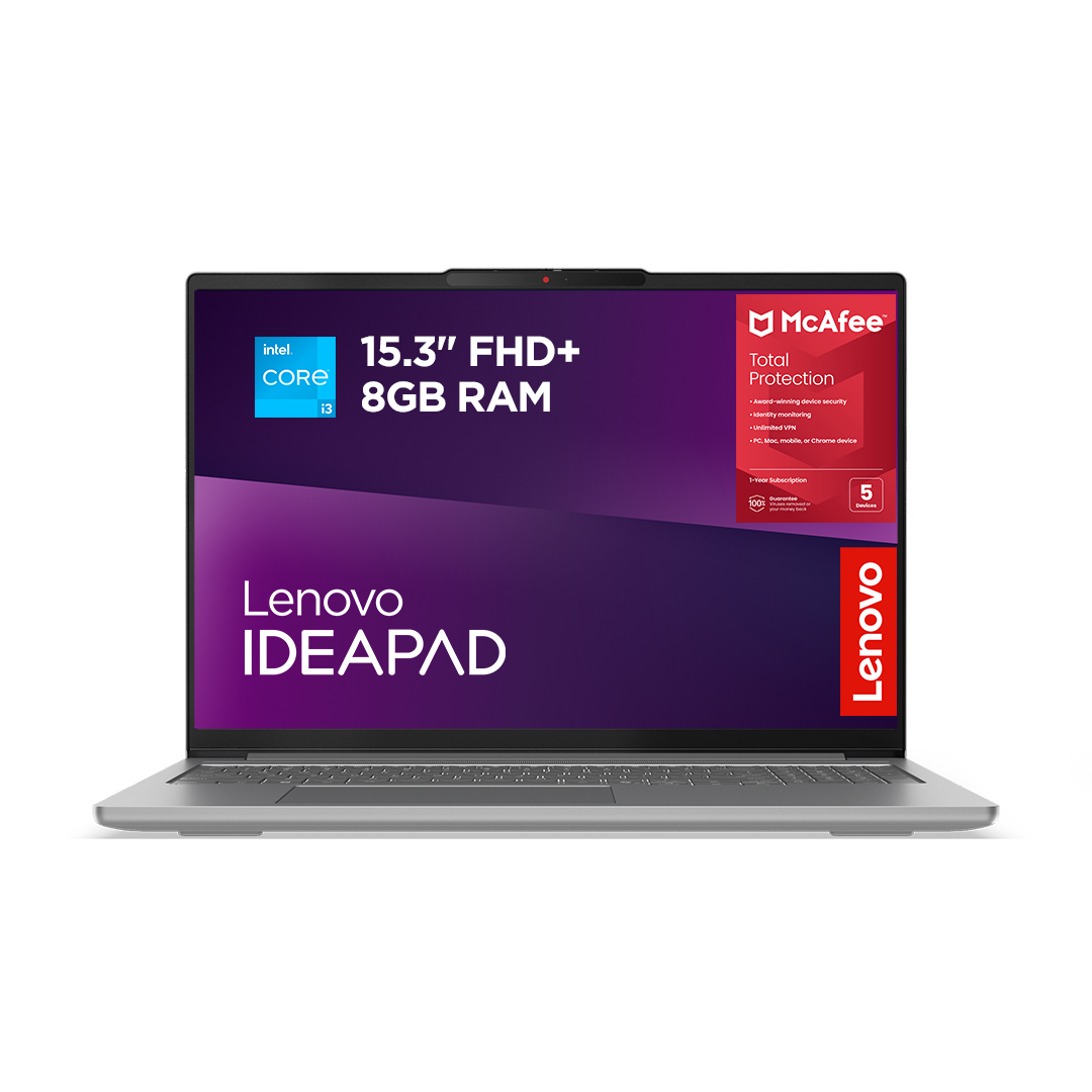 Lenovo 15IRU10 Laptops - 15.3 Inches - 8GB - Grey