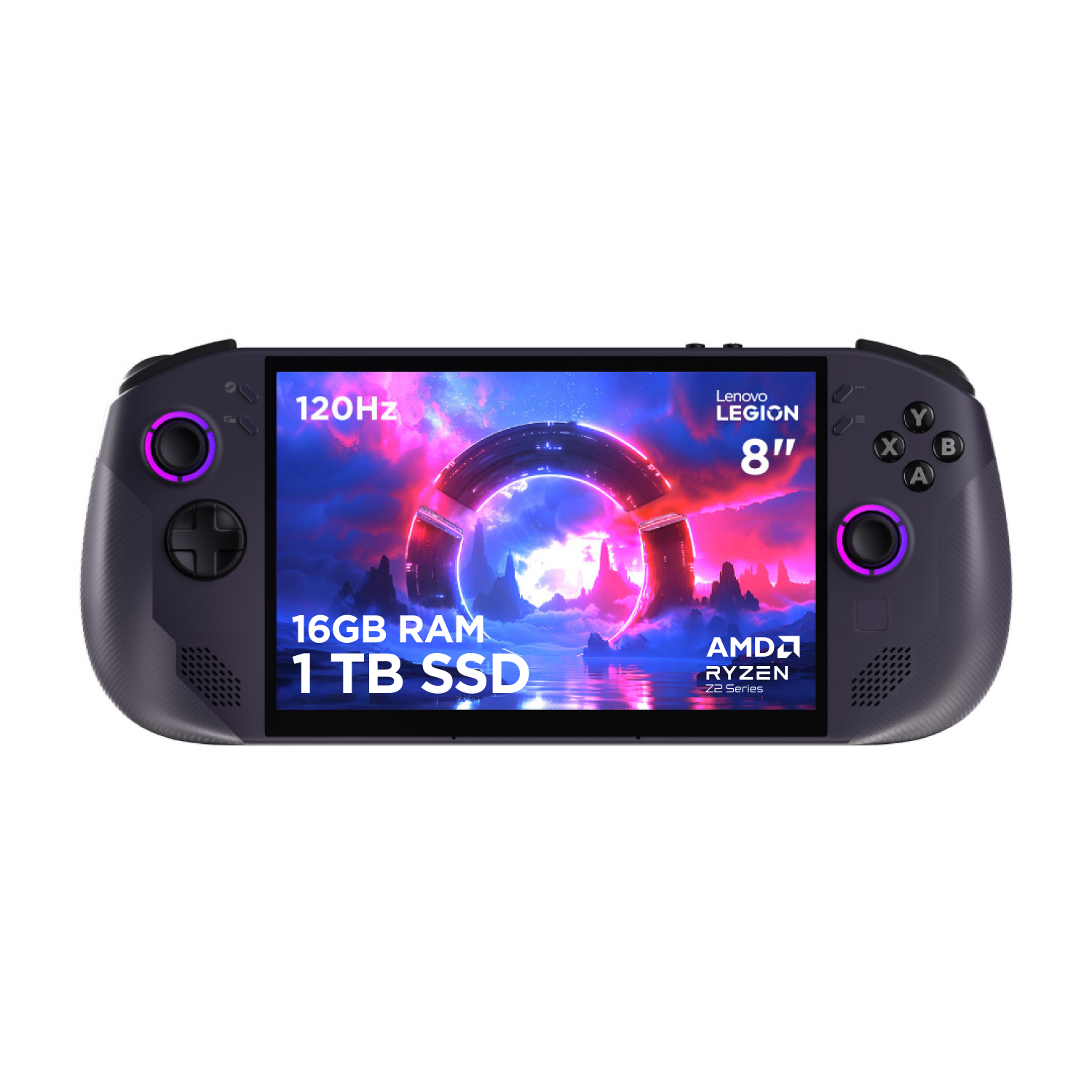 Lenovo RZ2GO Portable Game Consoles - 8 Inches - Black