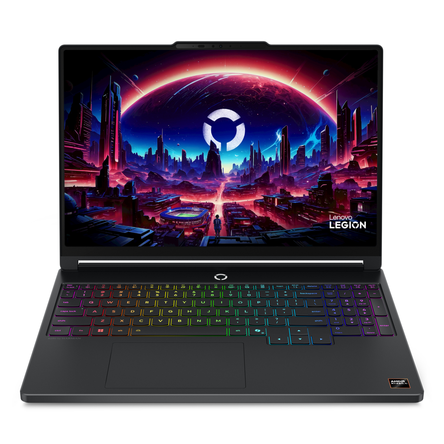 Lenovo Legion 5 15AGP11 AMD Ryzen™ AI 7 450 Laptop 38.9 cm (15.3") WQXGA 32 GB DDR5-SDRAM 1 TB SSD NVIDIA GeForce RTX 5060 Wi-Fi 7 (802.11be) Windows 11 Home English Black