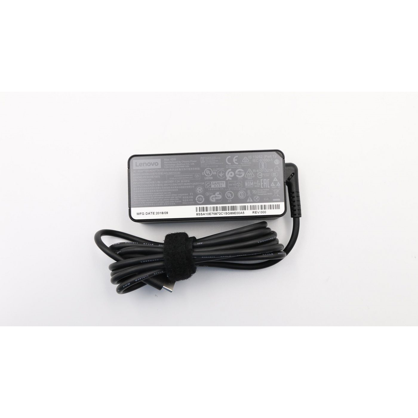 Lenovo PD,45W,20/15/9/5V,3P,WW,CHY - Approx 1-3 working day lead.