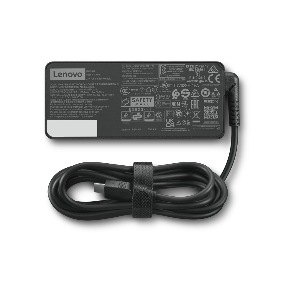 Lenovo GX20P92521 Power Adapters & Inverters - Black