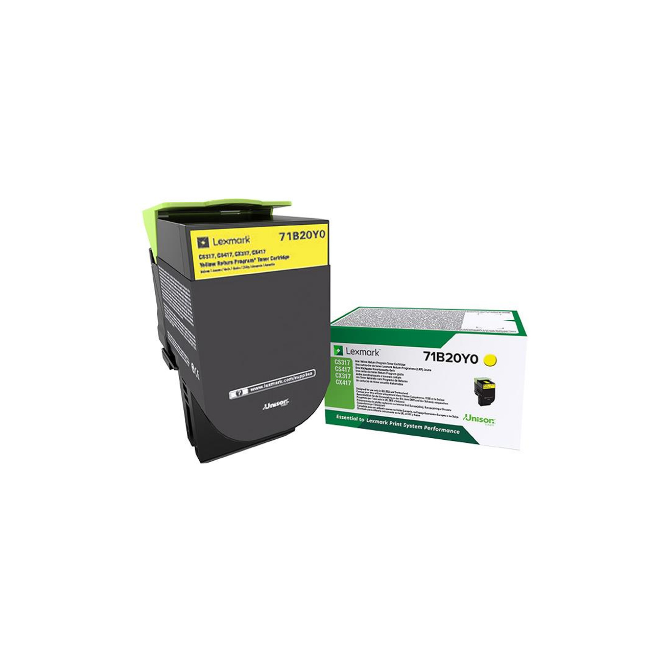 Lexmark 71B20Y0 Toner Cartridges - Black