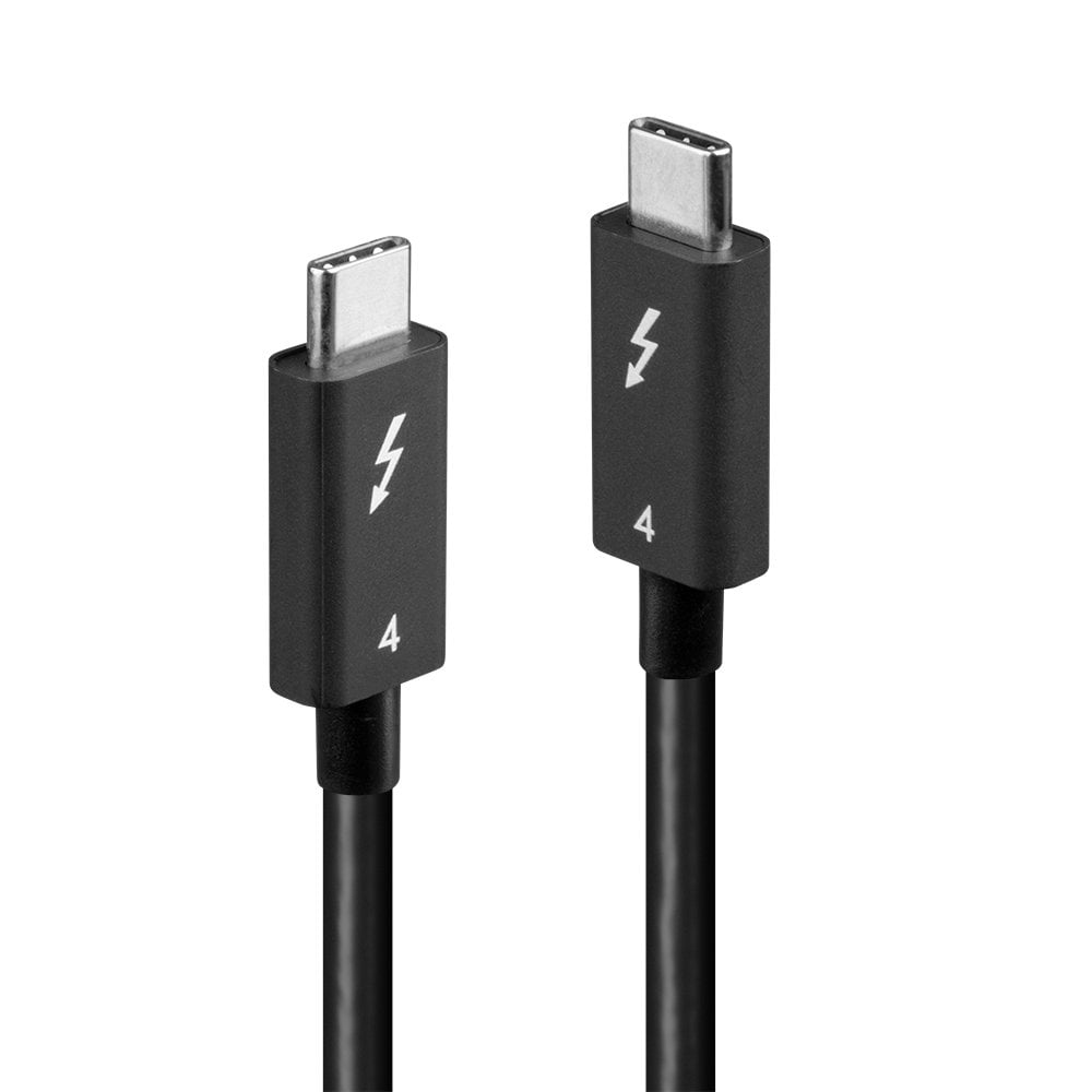 Lindy 40Gbps Thunderbolt Cables - Black