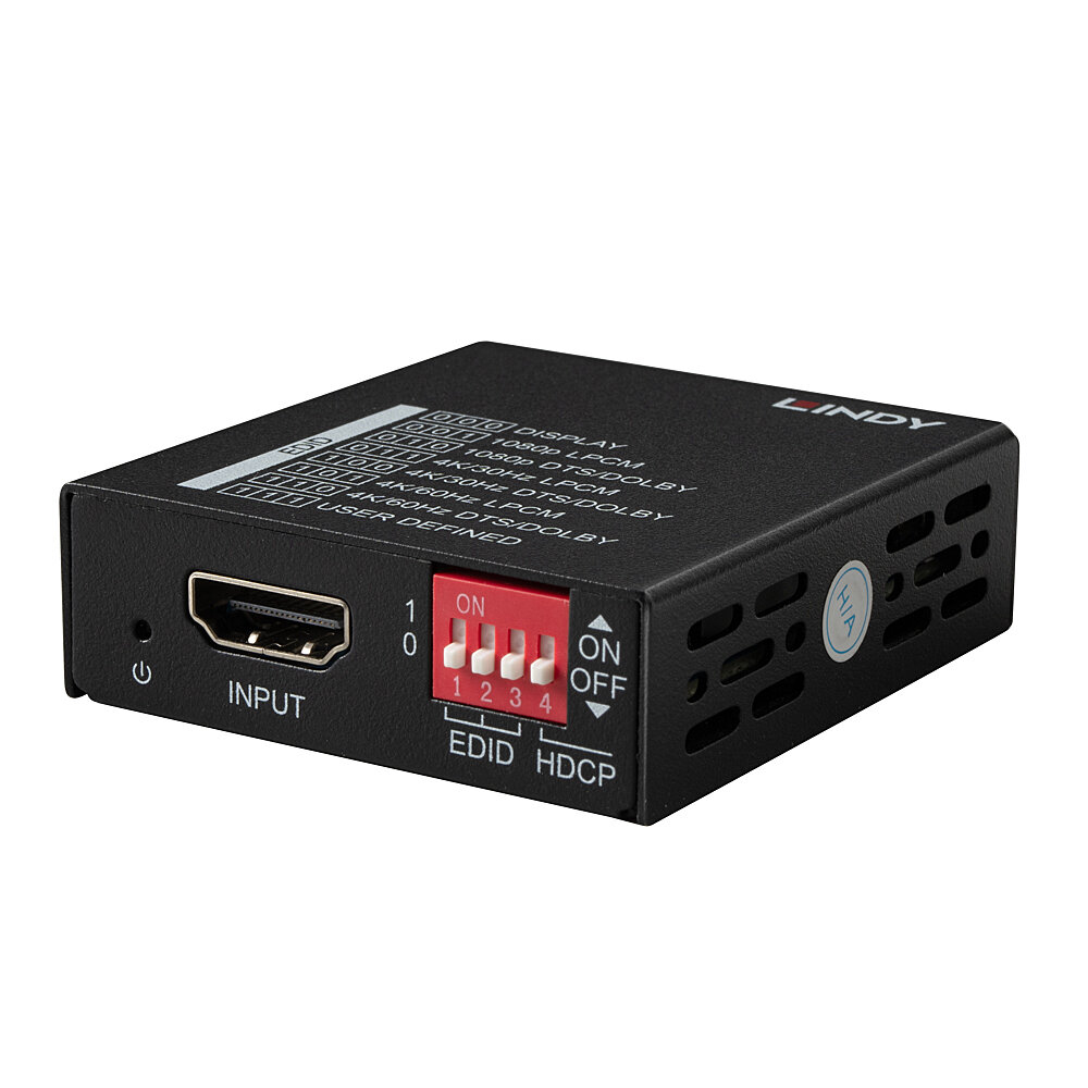 Lindy 4K60 EDID Emulators - Black