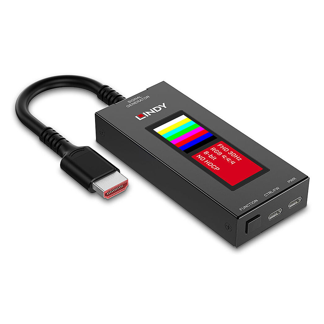 Lindy HDMI 8K30 Signal Generator Professional diagnostic tool for HDMI AV signal