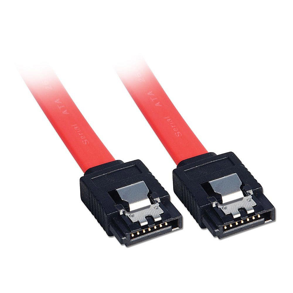 Lindy 0.2m SATA Cable, Latching