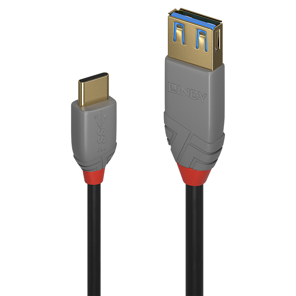 Lindy 10Gbps USB Cables - Black