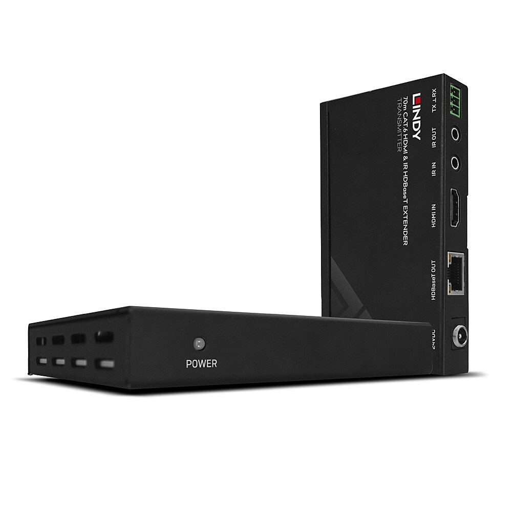 Lindy 4K30 AV Extenders - Black