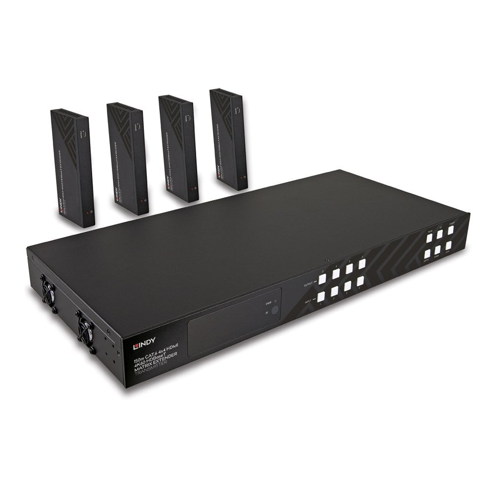 Lindy 150m AV Extenders - Black