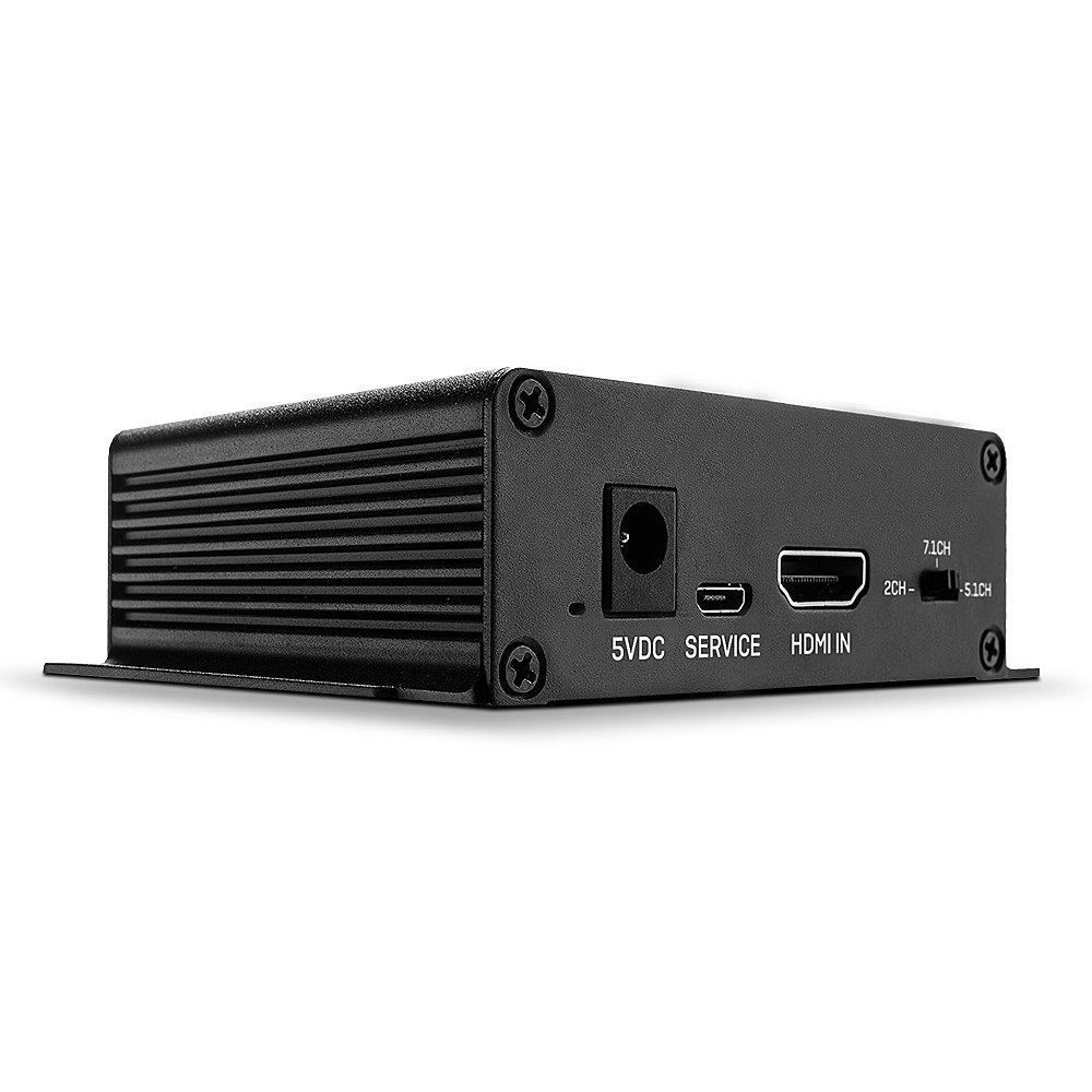 Lindy 4K60 Audio Converters - Black