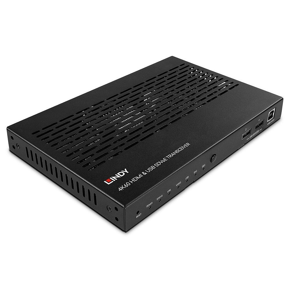 Lindy 4K60 AV Extenders - Black