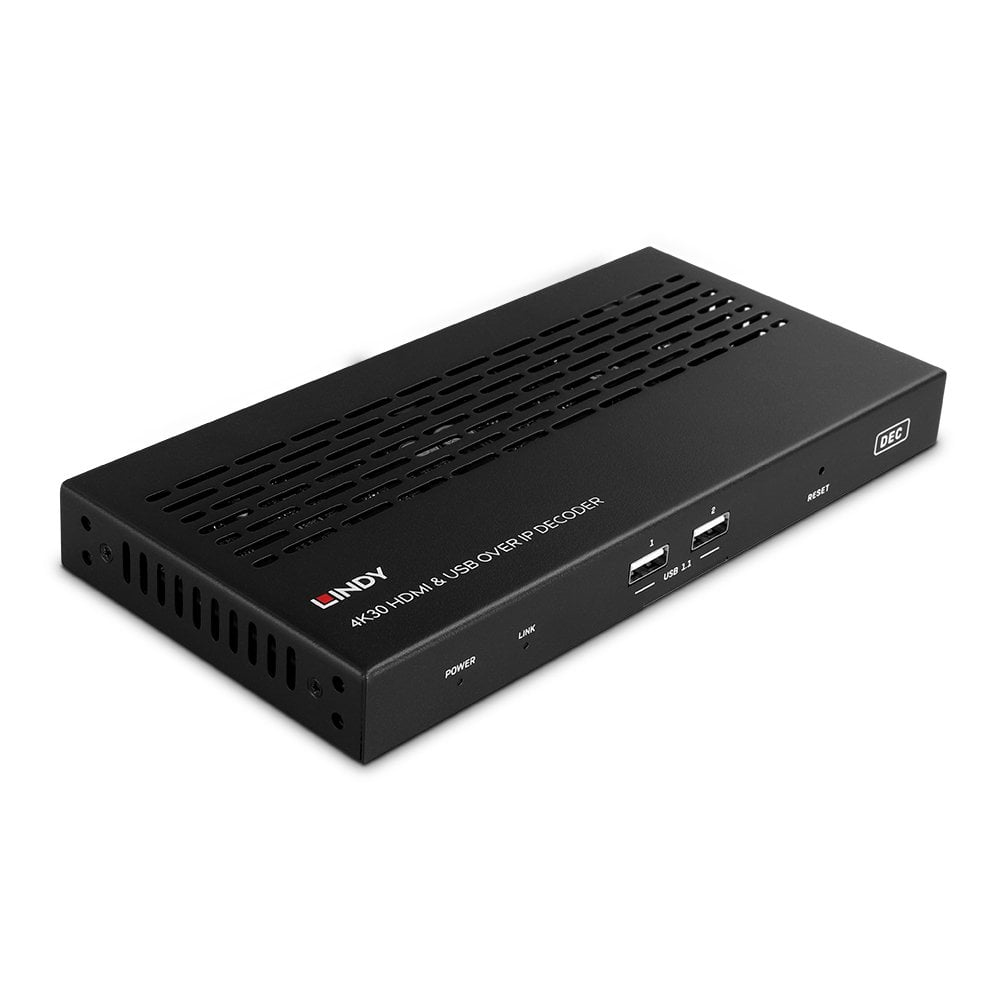 Lindy 4K30 AV Extenders - Black