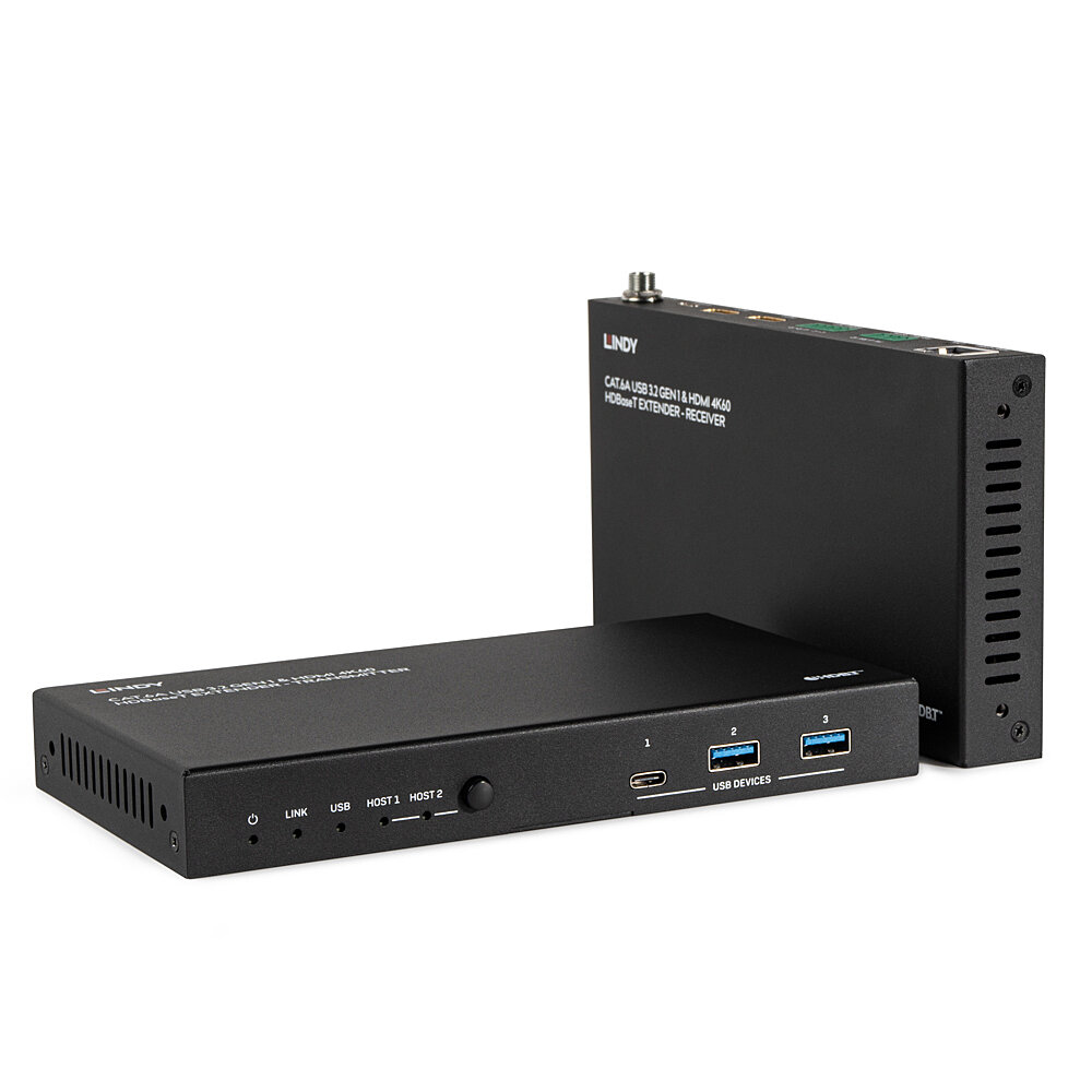 Lindy 100m Network Extenders - Black