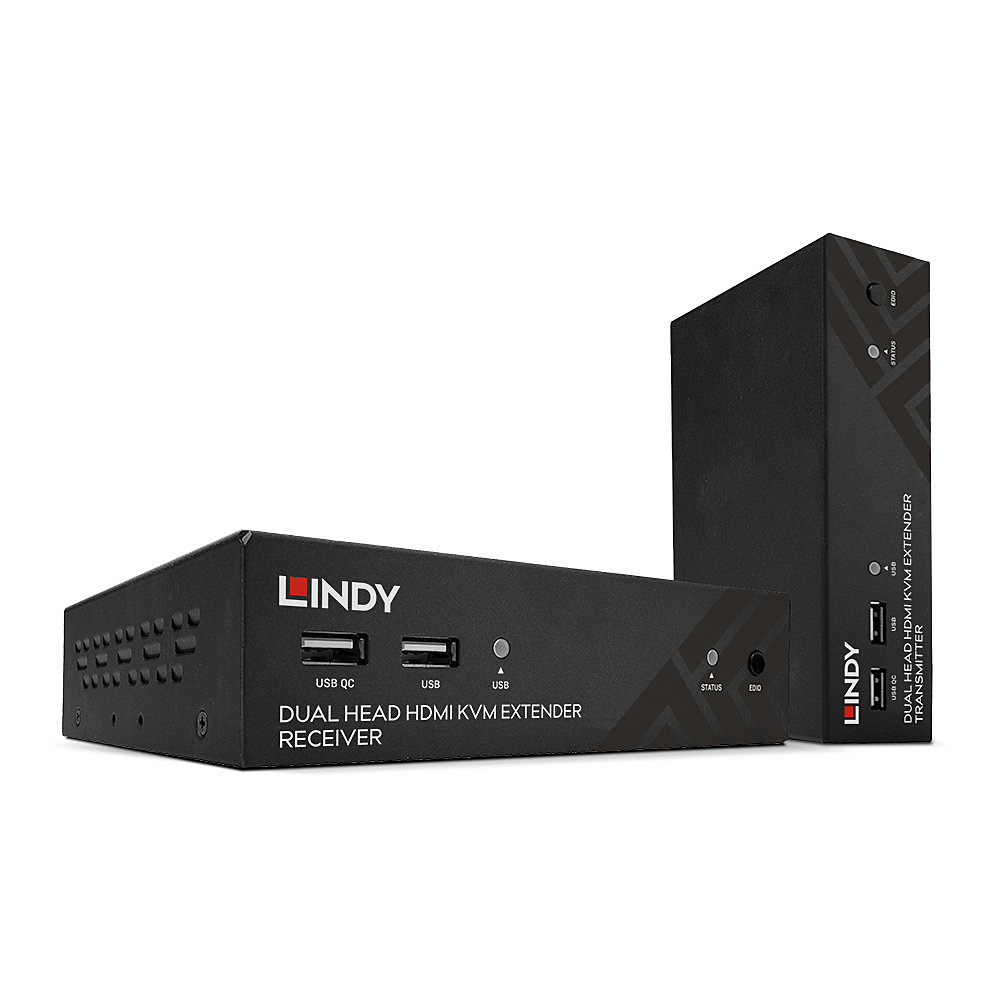 Lindy 100m KVM Extenders - Black