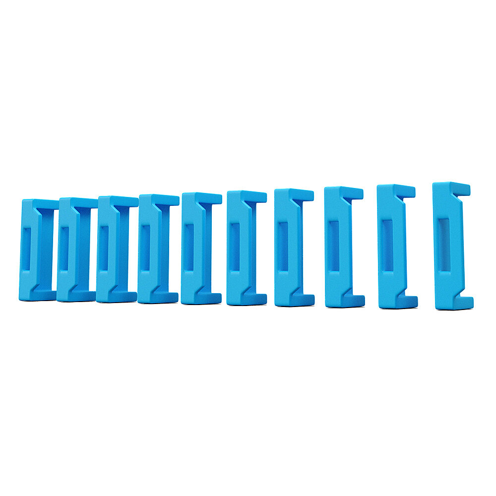 Lindy HDMI Port Blocker Extra Lock Pack, Blue (10x Locks)