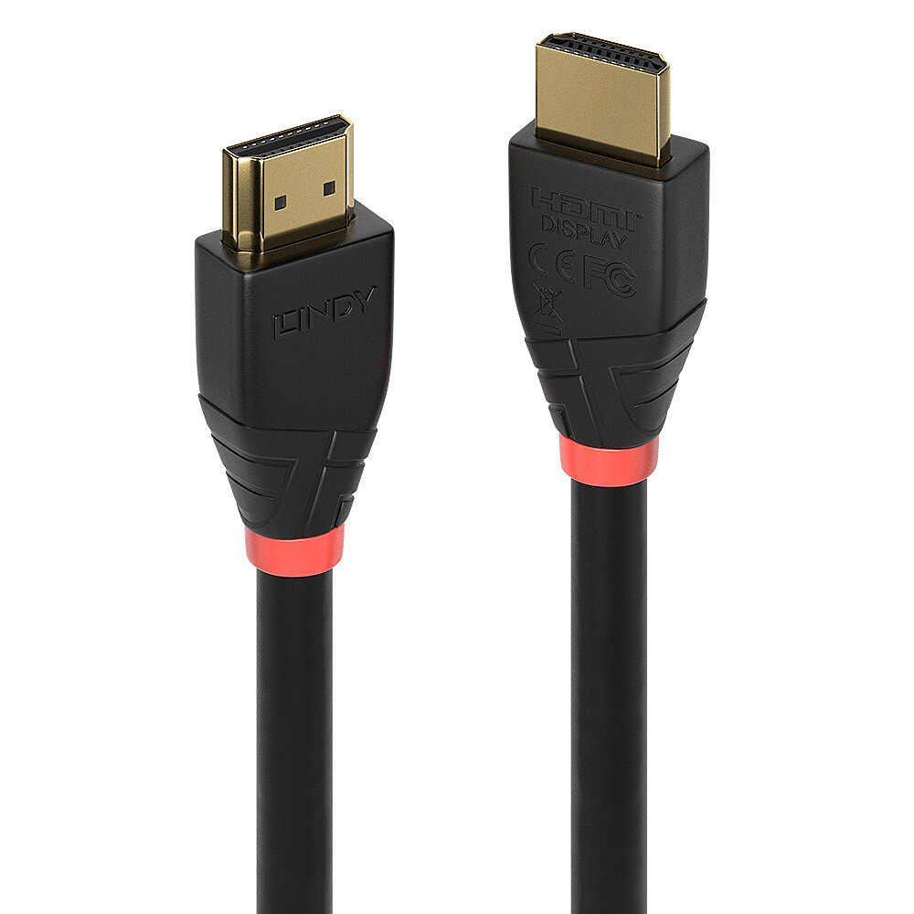 Lindy 4K60 HDMI Cables - Black