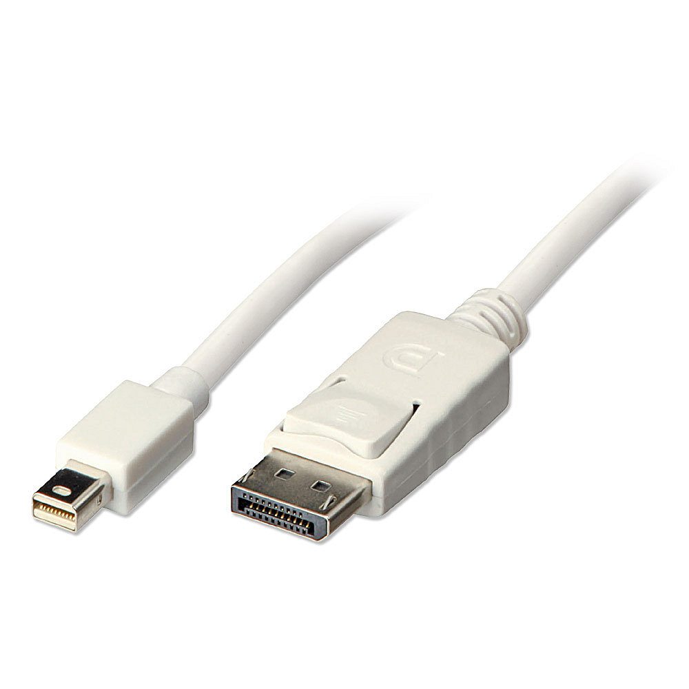 Lindy 5m Mini DisplayPort to DisplayPort Cable, White
