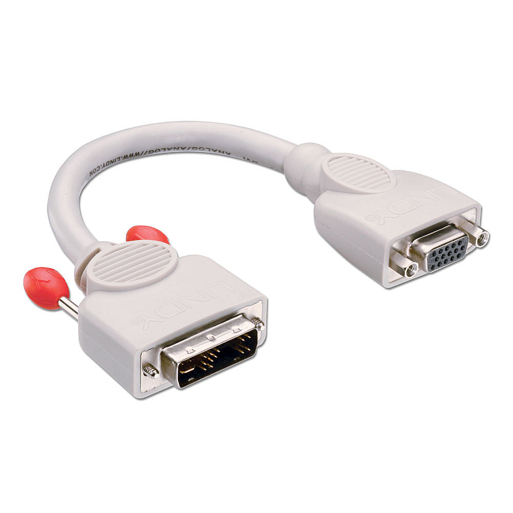 Lindy 0.2m DVI to VGA Adapter Cable