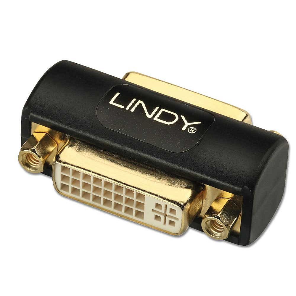 Lindy Premium DVI Coupler, Female to Female