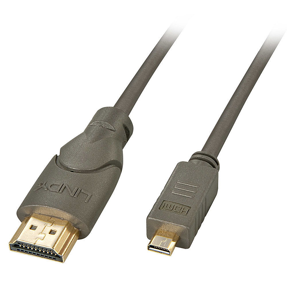 Lindy 2m High Speed Micro HDMI to HDMI Cable