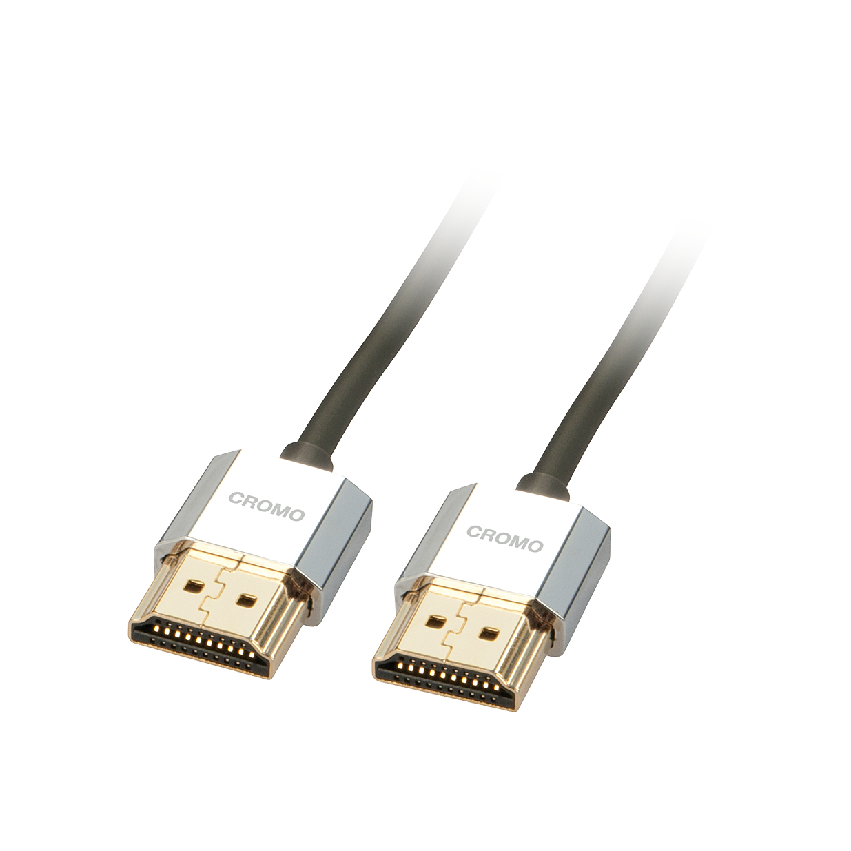 Lindy 0.5m CROMO Slim High Speed HDMI Cable with Ethernet