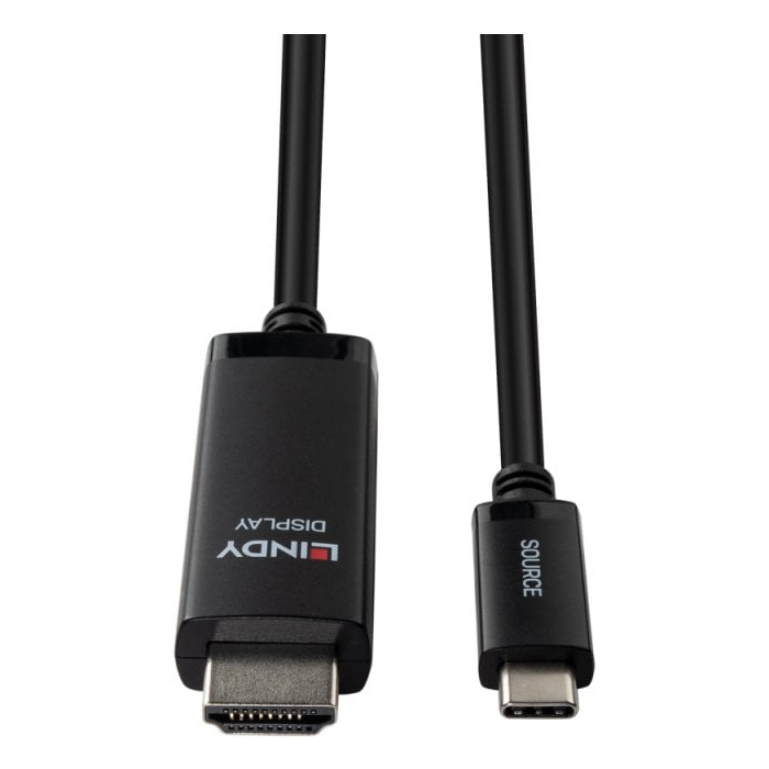 Lindy 1m USB Type C to HDMI 8K60 Adapter Cable