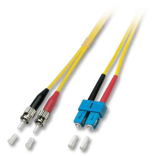 Lindy 46071 InfiniBand/fibre optic cable 2 m ST SC Yellow