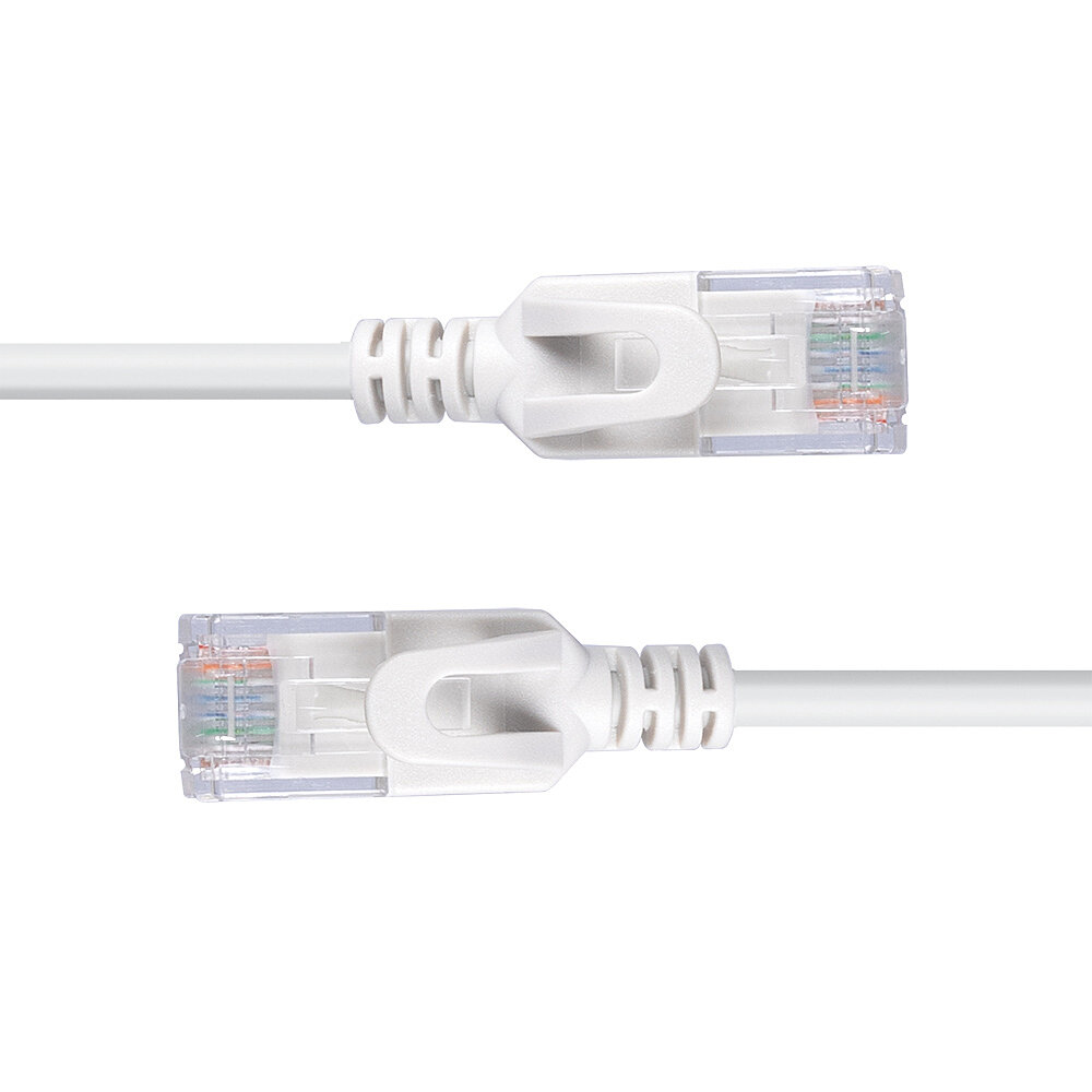 Lindy 2m Cat.6A U/UTP Ultra Slim Network Cable, Grey