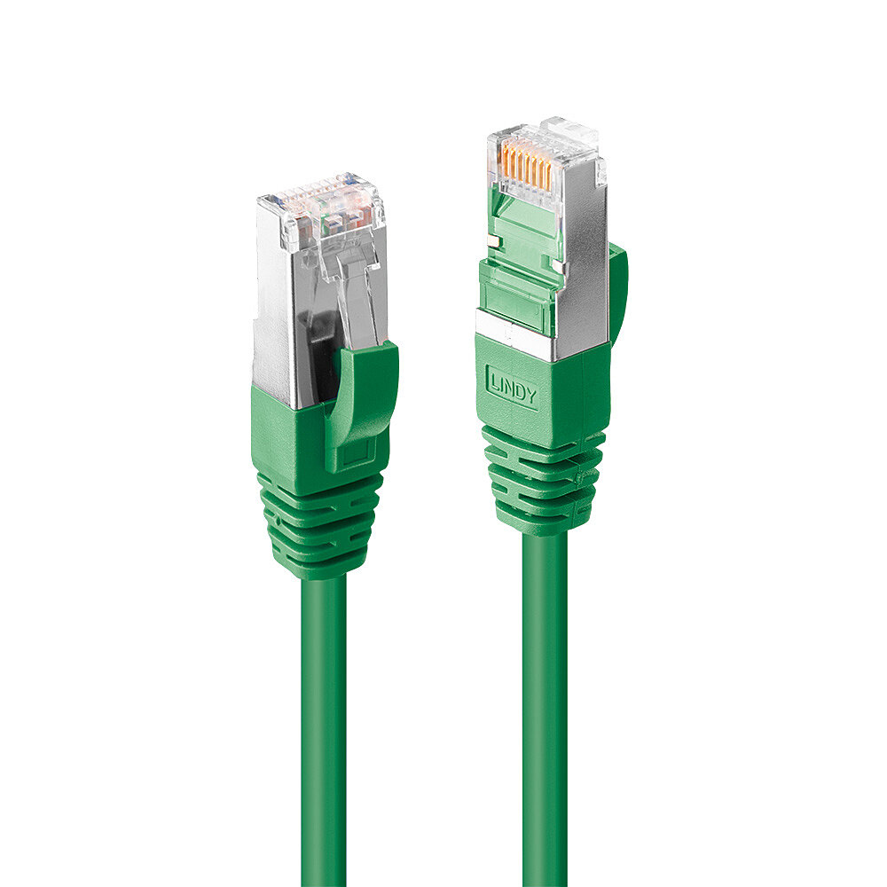 Lindy Cat6a Networking Cables - Green