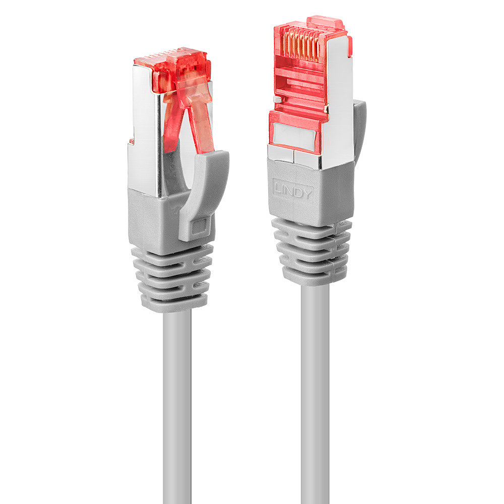Lindy CAT6 Networking Cables - Grey